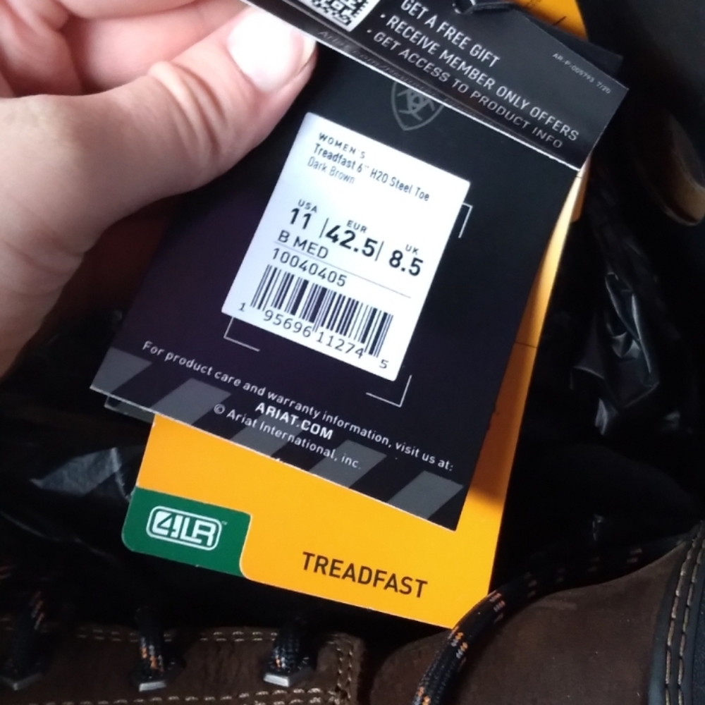 Women's Treadfast 6 Steel toe boots - Picture 6 of 6